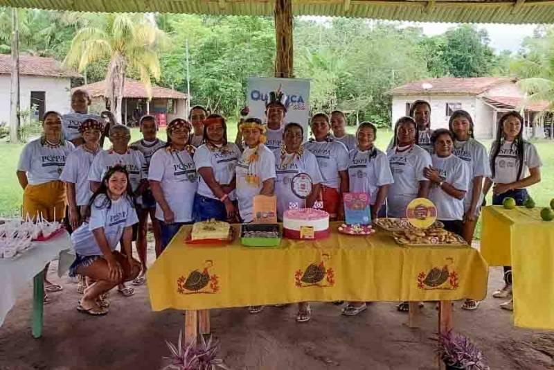 Indígenas Tembé concluem cursos do Programa Qualifica Pará