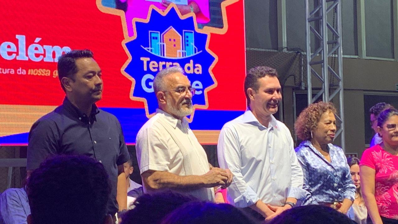 (ENTREGA DE TÍTULOS DE TERRA) Pará será exemplo em política pública, diz Jader Filho