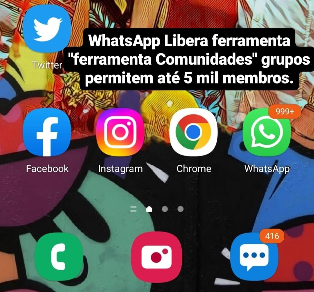 WhatsApp inicia liberação da ferramenta “Comunidades”