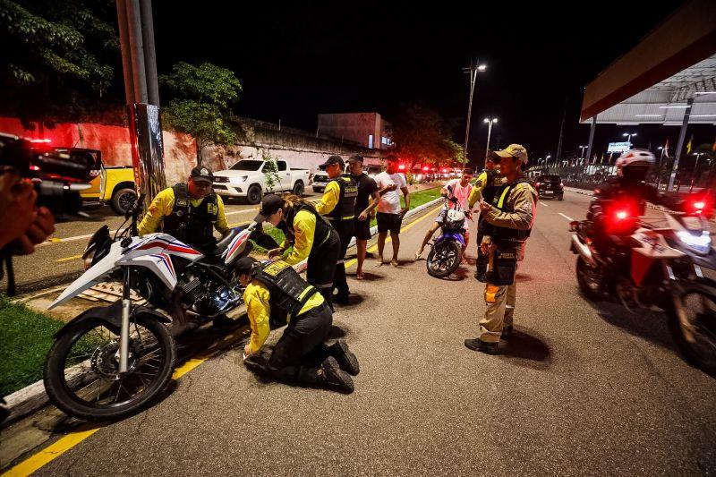 Operação 'Tolerância Zero' apreende motocicletas e fiscaliza poluição sonora em Belém
