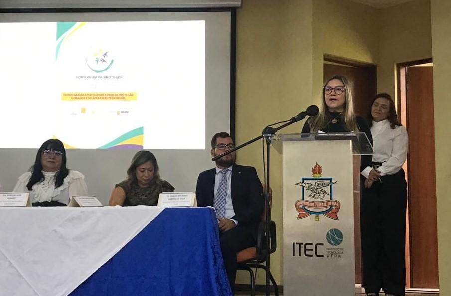 Promotoria da Infância participa do curso de formação de Conselheiros Tutelares de Belém