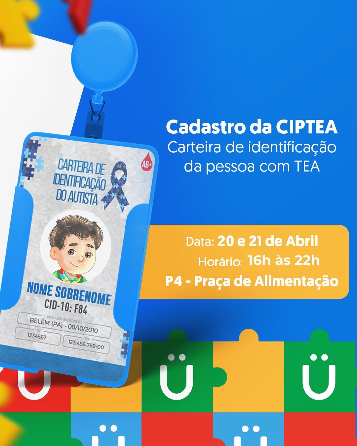 (Festival TEAlentos) Nos dias 20 e 21 de abril programação especial em alusão ao Abril Azul. Confira!