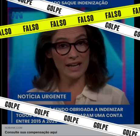 Jornal Nacional não exibiu reportagem sobre indenização paga pelo Nubank