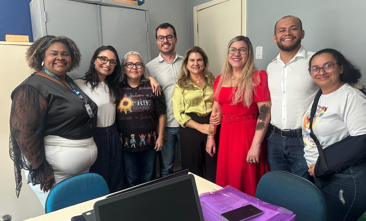 MPPA e Secretaria Municipal de Educação visitam Centro de Referência em Inclusão Educacional em Belém