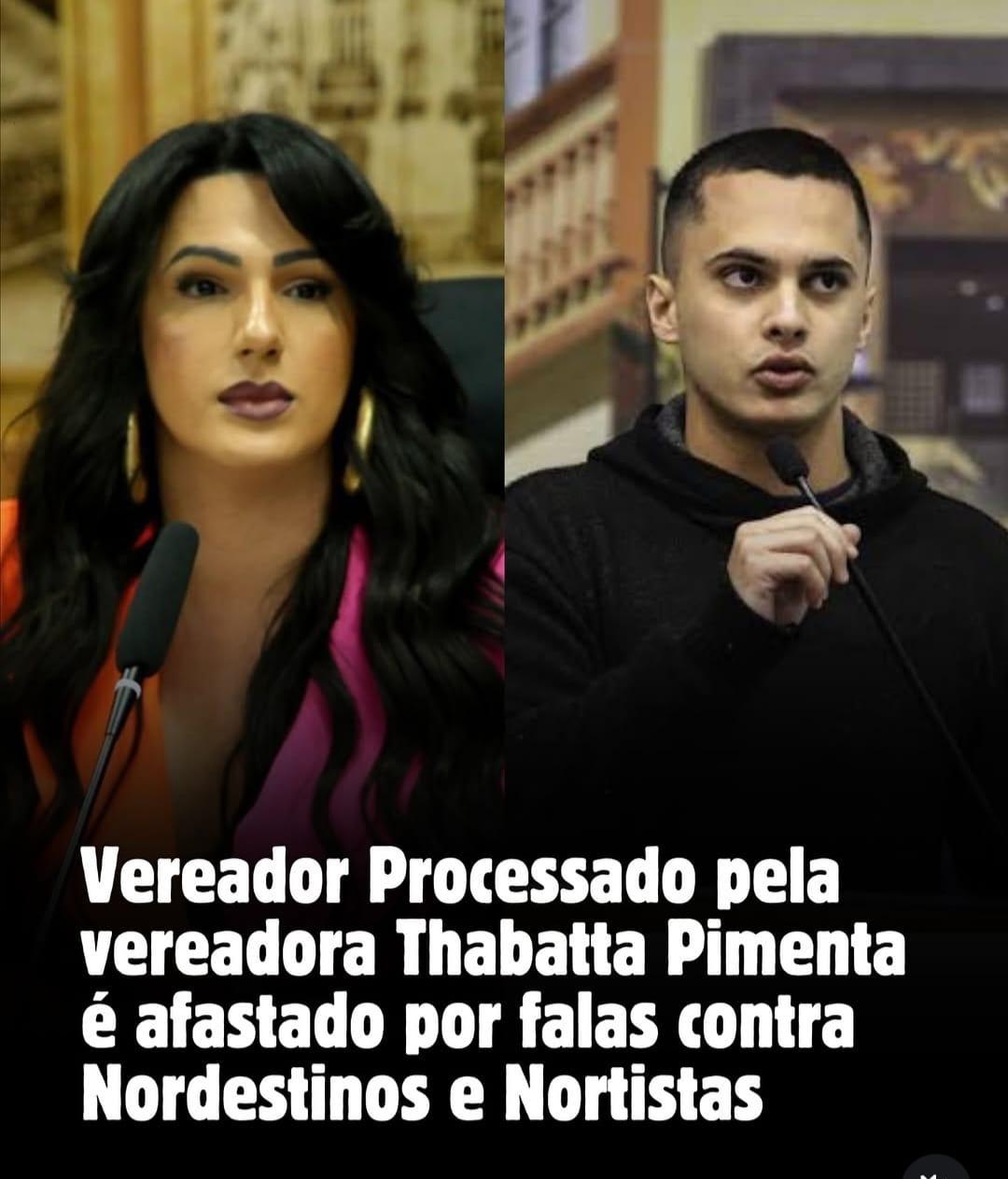 A pressão surtiu efeito e o Vereador foi punido