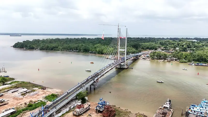 Nova Ponte Estaiada Pastor Firmino Gouveia Conecta Icoaraci e Outeiro, Transformando a Mobilidade em Belém