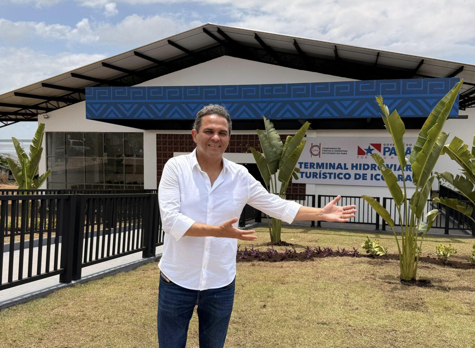 Deputado Priante celebra aniversário de Icoaraci com grande conquista: a entrega do novo Terminal Hidroviário.
