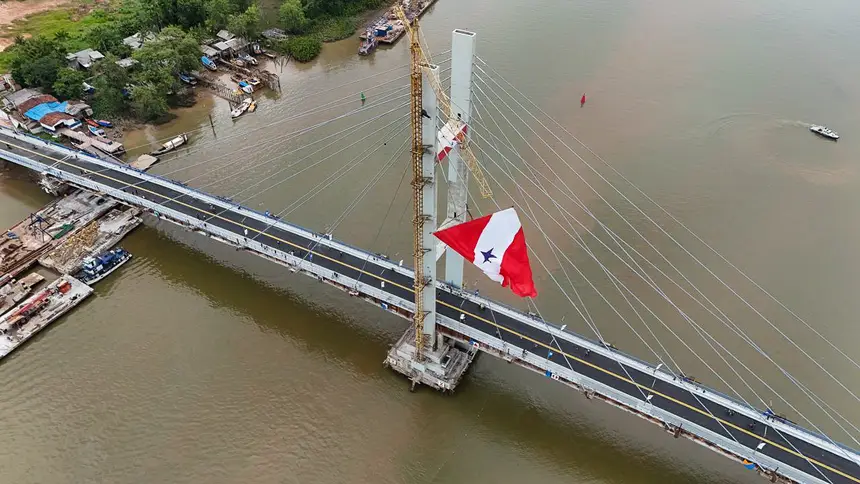 Nova Ponte Estaiada Pastor Firmino Gouveia Conecta Icoaraci e Outeiro, Transformando a Mobilidade em Belém